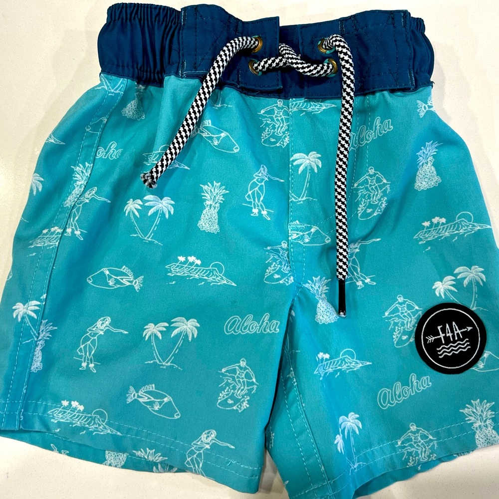 FEATHER 4 ARROW BABY BOYS BOARDSHORTS